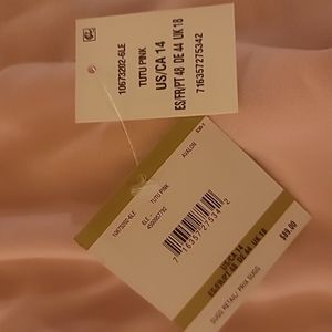 NWT - Kasper Pink Dress-Suit Size 14